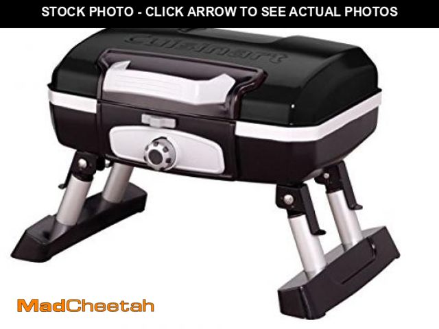 Lot 74-12043743 - Cuisinart Petite Gourmet Portable Gas Grill, Compact &amp; Lightweight Tabletop Small Grill for BBQs...