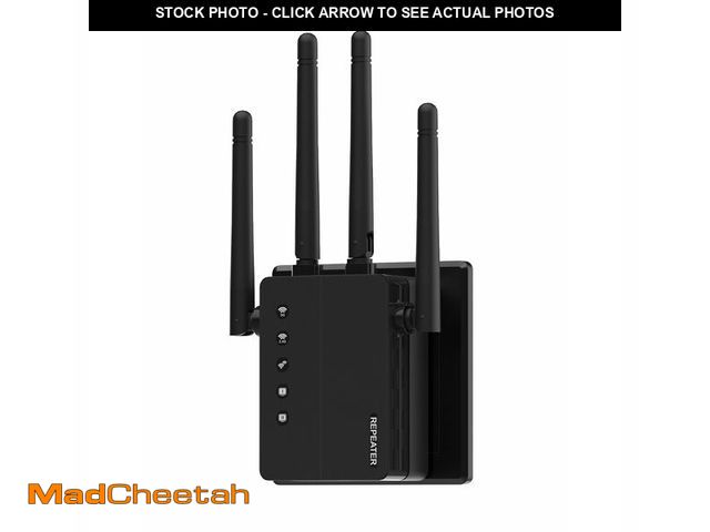 Lot 74-12707377 - WiFi Extender Signal Booster, 12880 Sq.Ft Range, 105 Device Compatibility, Dual Band 5GHz/2.4GHz, 12...