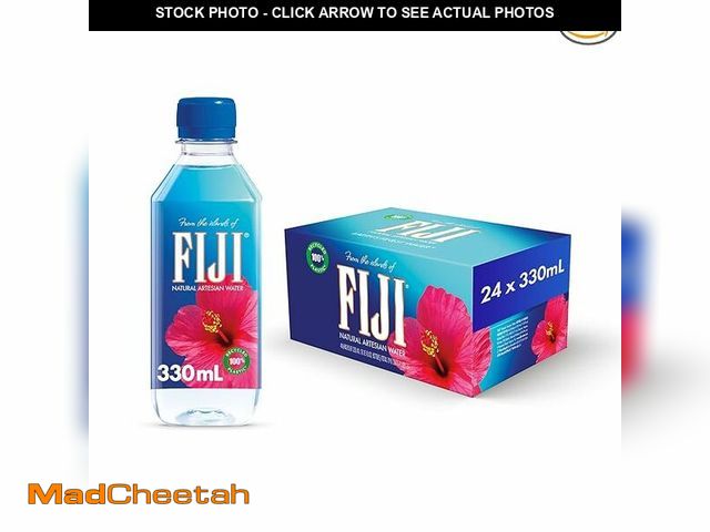 Lot 74-13659613 - FIJI Water Artesian Water, 500mL Bottles (Pack of 24) (BEST BY DEC/21/2026) - UNUSED