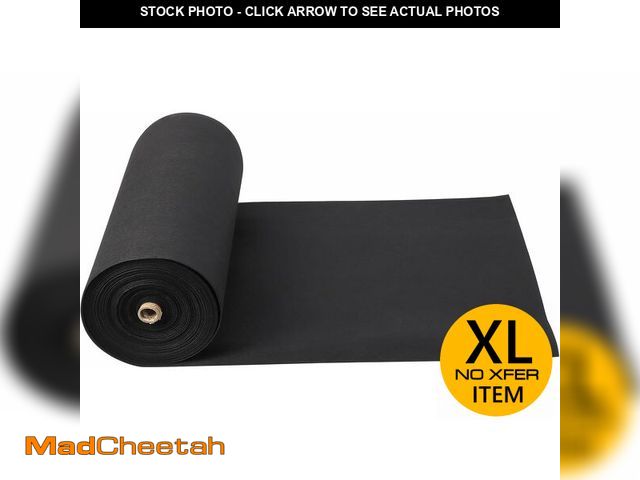 Lot 74-12980463 - Towallmark Geotextile Landscape, 6ft x 300ft &amp; 6oz Geotextile Fabric, PP Drainage 350N Tensile S...