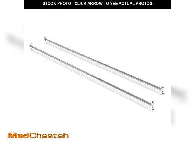 Lot 74-12412153 - Closet Evolution 35 in. L x 1 in. W Polished Chrome Hanging Closet Rod - UNUSED