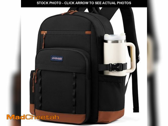Lot 74-14210942 - LOVEVOOK Laptop Backpack for Women with Large Cup Holder,18 Inch DIY Design Travel Work Backpack Com...