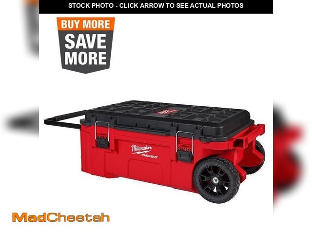 Lot 74-13129645 - Milwaukee PACKOUT 38 in. Rolling Modular Tool Chest - USED