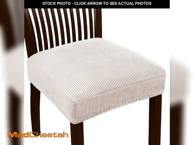 Lot 74-12443534 - Turquoize Stretch Dining Chair Covers Seat Covers for Dining Room Chair Covers Set of 6Ã¯Â¼ÅRemovab...