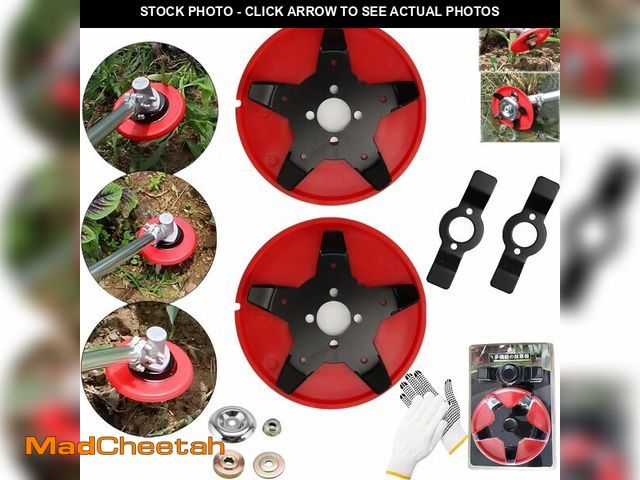 Lot 74-14338787 - RandJ Weeding Disc, Weed Eater Blades Weeding Disk, Weeder Plate for Trimmer, Universal Weed Eater H...