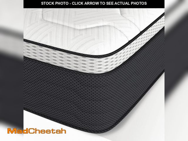 Lot 74-12515045 - Z-hom Hybrid Full Mattress 12 inch, Full Size Spring Gel Memory Foam Mattress in a Box Medium Firm C...