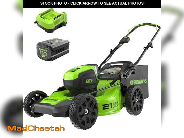 Lot 74-11675919 - 80V 21" Brushless 3-in-1 Push Lawn Mower w/ 4.0Ah Battery &amp; Charger - UNUSED