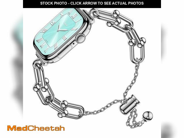Lot 74-14385909 - Tlselt Stainless Steel Bracelet Compatible with Apple Watch Bands for Women 38/40/41/42/44/45/46/49m...