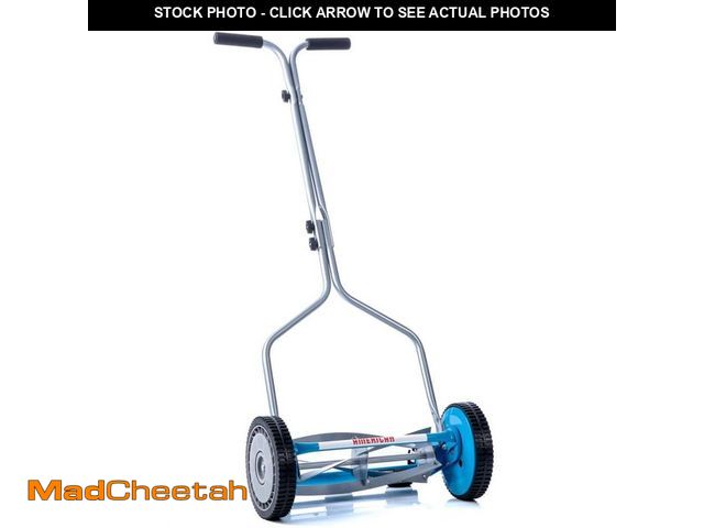 Lot 74-14319582 - American Lawn Mower Company 14 in. 4-Blade Manual Walk Behind Reel Lawn Mower - UNUSED