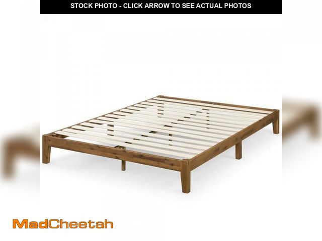 Lot 74-12032581 - Zinus Lucinda King 10 in. Wood Platform Bed - UNUSED