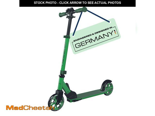 Lot 74-14289585 - (MISSING HARDWARE) Hudora Scooter up 145 (57") Junior Green - Lightweight - Age 3+ - up to 132lb - U...