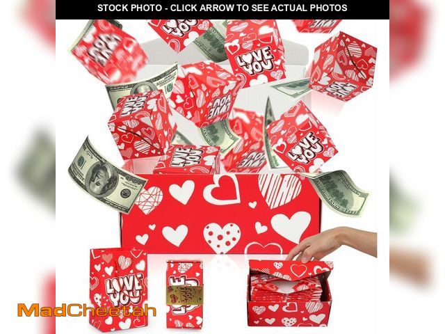 Lot 74-13523001 - NefosLeuki Surprise Gift Box Explosion for MoneyValentines Pop-Up Explosion Gifts BoxFolding Bounce ...
