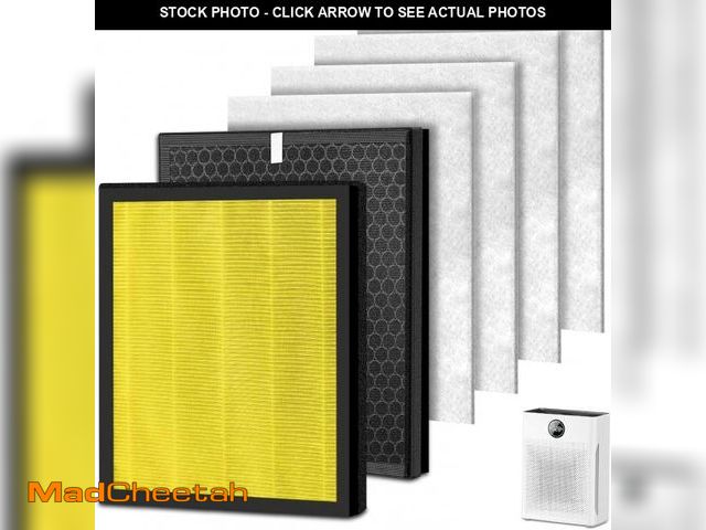 Lot 74-12322463 - 2 Pack PR1 Replacement Filter,Compatible with MOOKA PR1 Pet Air Purifier,Suitable for Large Room wit...