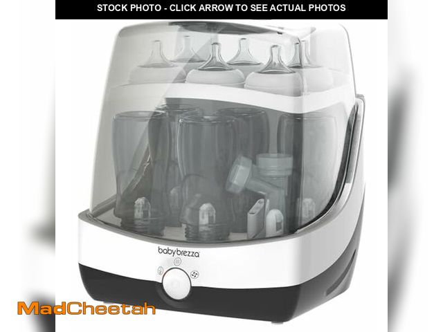 Lot 74-12759861 - Baby Brezza Superfast 10 Minute Baby Bottle Sterilizer + Dryer - 75% Faster - Universal Electric Ste...