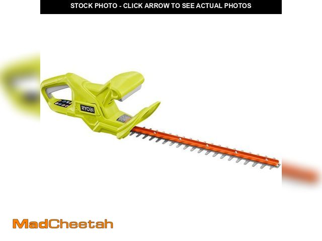 Lot 74-14256638 - RYOBI ONE+ 18V 18 in. Cordless Battery Hedge Trimmer (Tool Only) - UNUSED