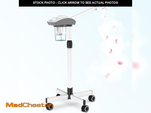 Lot 74-12508873 - TASALON Professional Facial Steamer Machine on Wheels, Standing Esthetician Steamer with Hot Ozone M...