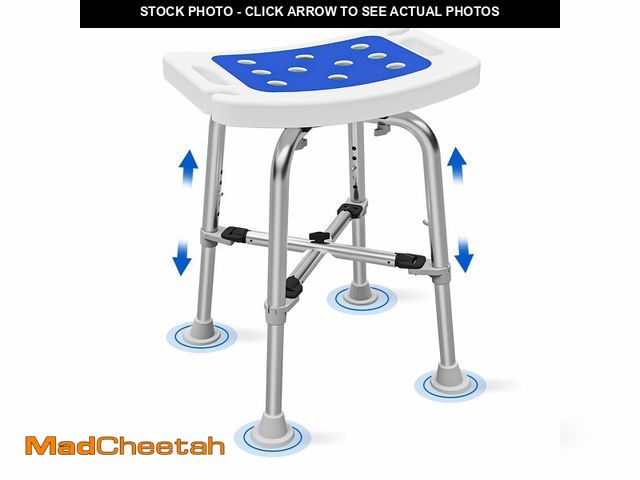 Lot 74-12801571 - Shower Chair for Seniors Elderly Handicap Disabled Bariatric Adults Or Women Bench Seat for Inside S...