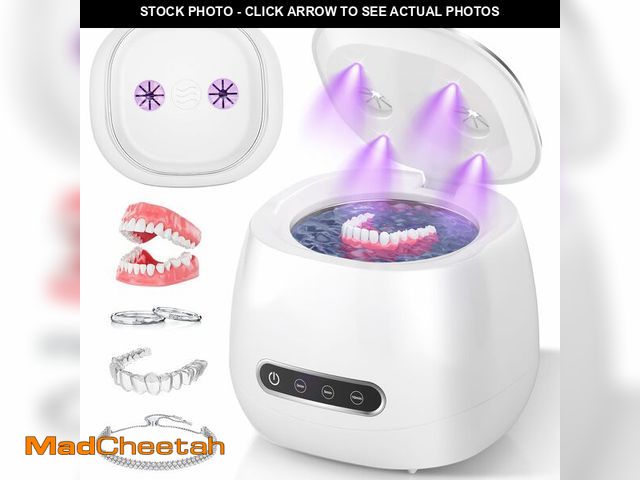 Lot 74-14154150 - Ultrasonic Retainer Cleaner Machine, White - USED