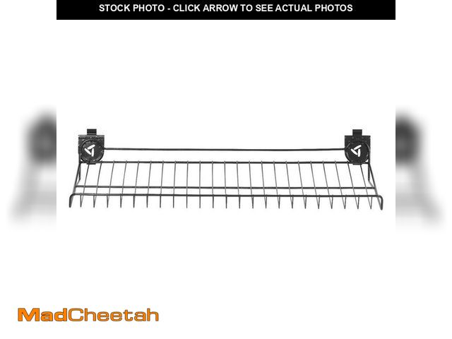 Lot 74-14277101 - Gladiator 30 in. Hammered Graphite Shoe Rack - UNUSED