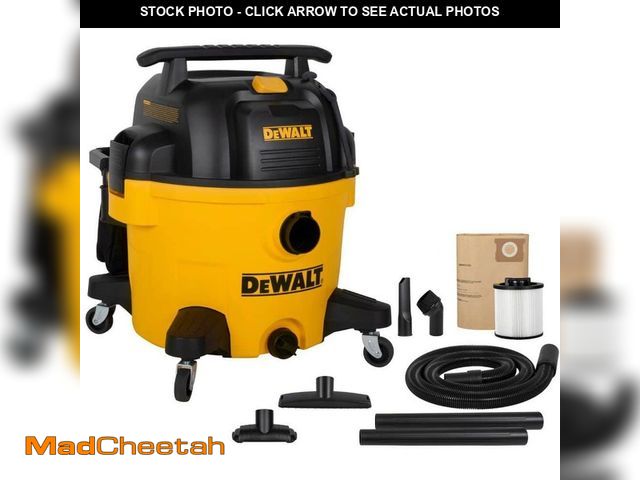 Lot 74-14440499 - DEWALT 9 Gal. 5 Peak HP Wet/Dry Vacuum DXV09P - UNUSED