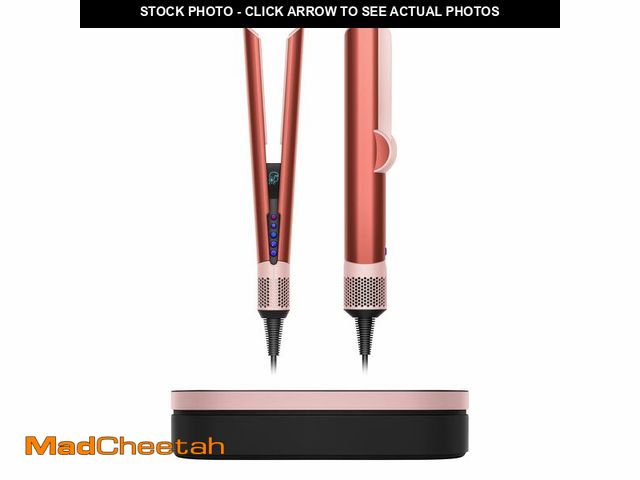 Lot 74-11079921 - Dyson Special edition Airstrait straightener in Strawberry bronze and blush pink - UNUSED