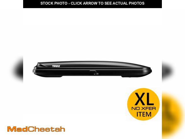 Lot 74-12822355 - Thule 613 Pulse Cargo Box Alpine, Black - UNUSED