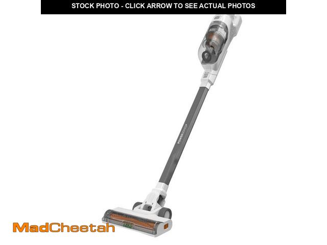 Lot 74-12797643 - (MISSING HARDWARE) BLACK+DECKER POWERSERIES+ 20-Volt MAX Lithium-Ion Cordless Bagless Stick Vacuum C...