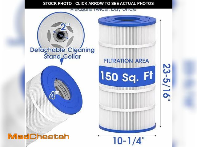 Lot 74-14290222 - TidyMister Advanced Pool Filter Cartridge TM-9441 Compatible with C-9441,CX150XRE, SwimClear C150S, ...