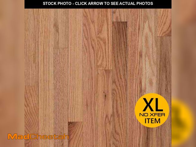 Lot 74-14343523 - Bruce American Originals Natural Red Oak 3/4in. T x 2-1/4 in. W Smooth Solid Hardwood Flooring (20 s...