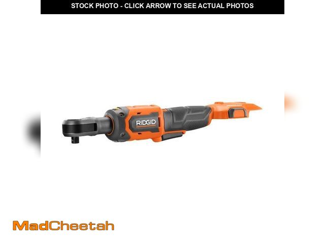 Lot 74-12517368 - RIDGID 18V Brushless Cordless 3/8 in. Ratchet (Tool Only) R866011B - UNUSED