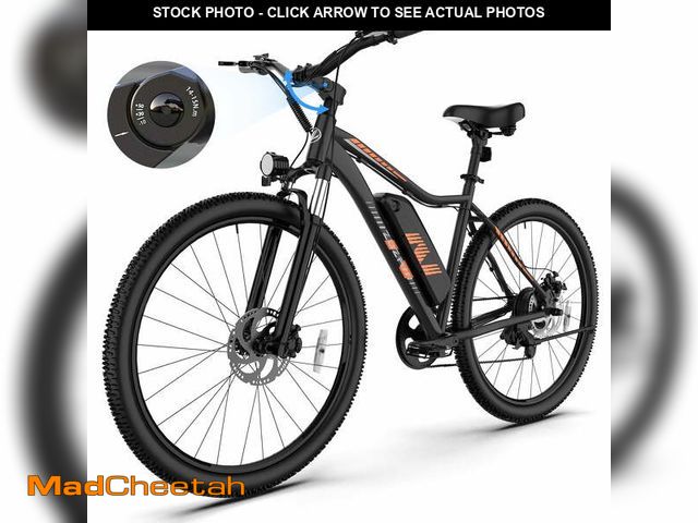Lot 74-12991623 - ZDZA 27.5'' Electric Bike for Adults, 1000W Peak Motor 25MPH E-Mountain Bike, 48V 10.4Ah Removable, ...