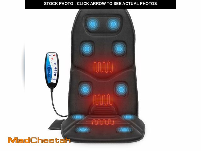 Lot 74-14265900 - COMFIER 2026 Graphene Heated Chair Massager Pad Ã¢â¬â 4900 RPM Vibration Motor, Full Back Massage...