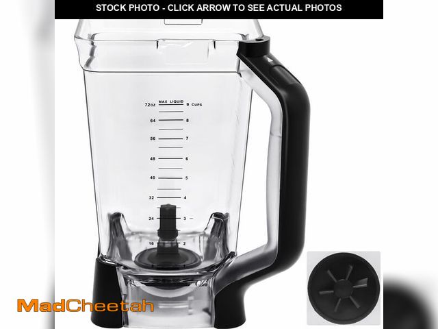 Lot 74-13775986 - WARDFYT Replacement Pitcher 72 oz XL Compatible with Ninja Blender (New Model) BL610, 72oz Crushing ...