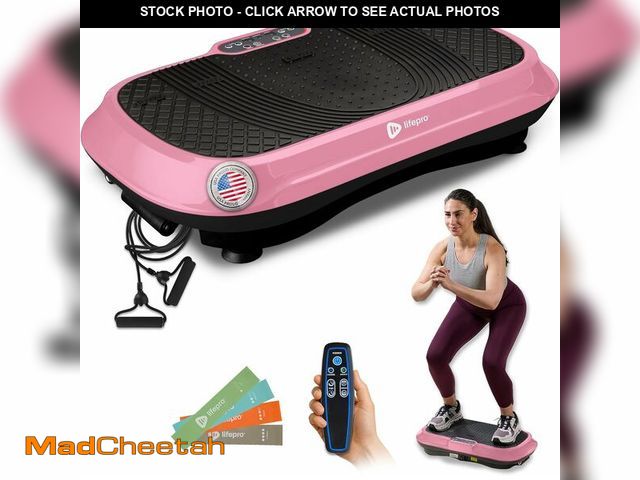 Lot 74-13710027 - Lifepro Waver Vibration Plate Exercise Machine Ã¢â¬â High-Intensity Vibration for Muscle Activati...