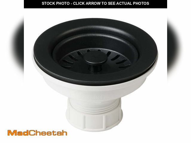 Lot 74-13657063 - Kraus Kitchen Sink Strainer in Black - UNUSED