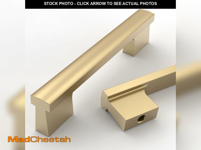 Lot 74-13622059 - Asidrama 10 Pack 4 Inch(102mm) Champagne Bronze Cabinet Pulls Kitchen Cabinet Handles Champagne Cabi...