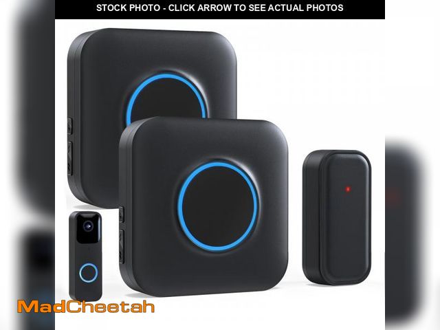 Lot 74-12312570 - Satisure Wireless Doorbell Chime Video Doorbell Extender - Compatible with Blink Video Doorbell and ...