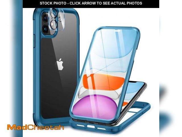 Lot 74-12050865 - Miracase Glass Series for iPhone 11 Case 6.1 inch, Upgraded Full-Body Rugged Phone Bumper Case Cover...