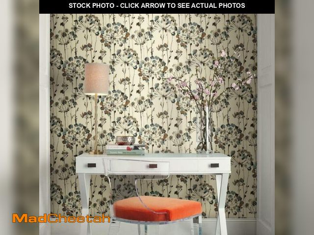 Lot 74-12509995 - Candice Olson Simply Candice PSW1095RL Flourish Premium Peel and Stick Wallpaper - UNUSED