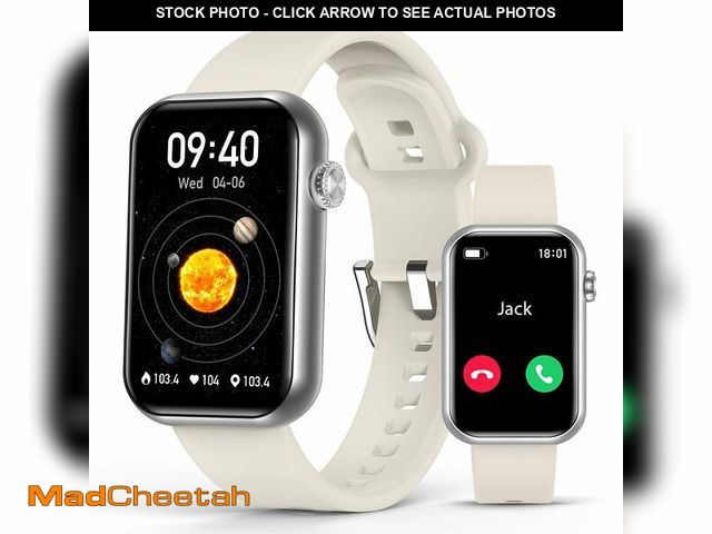 Lot 74-13965444 - Smart Watch Fitness Tracker (Answer/Make Call), 24/7 Heart Rate Spo2 Blood Pressure Monitor Sleep Tr...