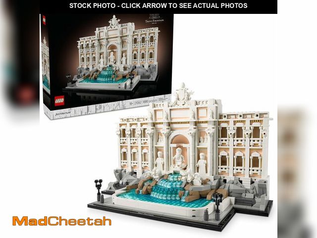 Lot 74-12548762 - LEGO Architecture Trevi Fountain Building Set - Collectible Model of Italian Landmark for Display fo...