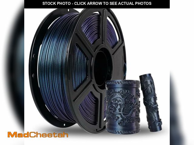 Lot 74-14426160 - FLASHFORGE PETG Filament 1.75mm, Chameleon Color Shift 3D Printer Filament, Changes Color with Light...