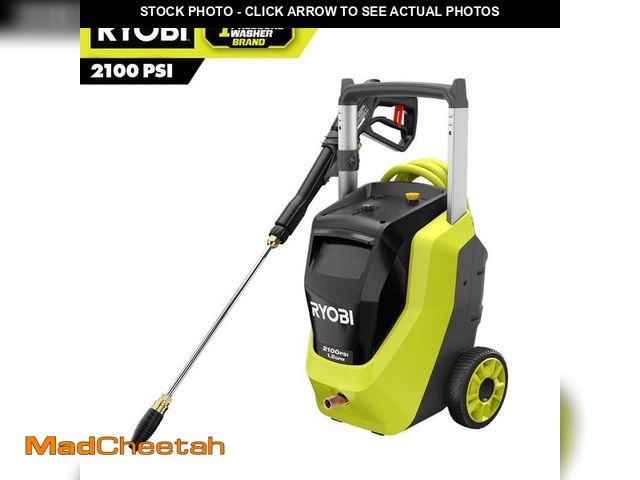 Lot 74-13270696 - RYOBI 2100 PSI 1.2 GPM Cold Water Corded Electric Pressure Washer with Foamer - UNUSED