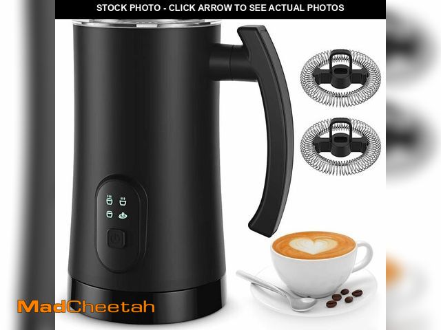 Lot 74-12971656 - Electric Milk Frother, 4 in 1 Milk Steamer,11.8oz/350ml Automatic Warm and Cold Foam Maker for Coffe...