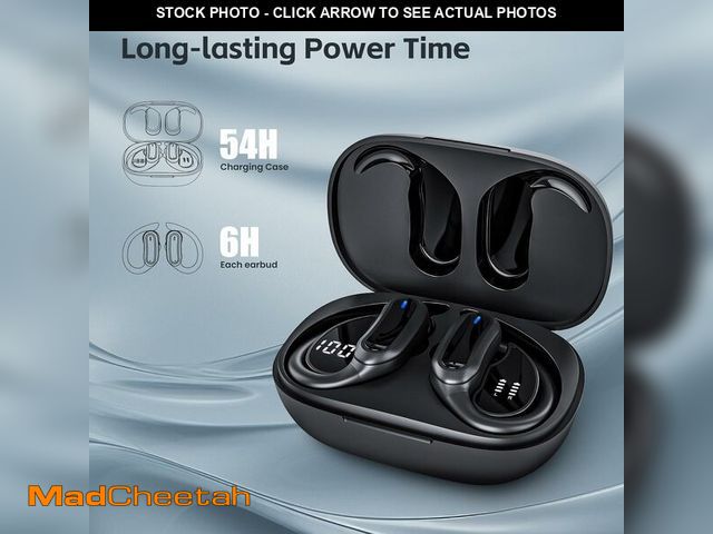 Lot 74-12460294 - TRAUSI Wireless Earbuds, Bluetooth 5.4 Headphones, True Wireless Stereo Earphones with IPX7 Waterpro...