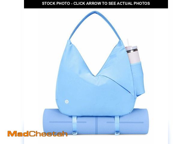 Lot 74-13541331 - Ceneda Large Gym Bag for Women Sports Duffel Bag with Hidden Yoga Mat Holder &amp; Shoe Compartment ...