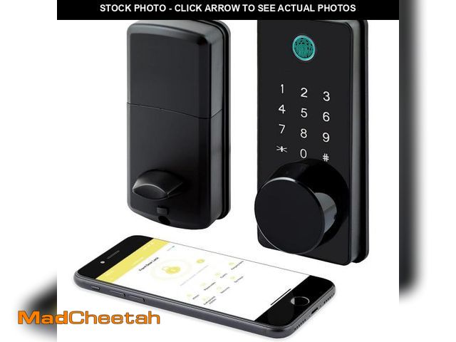 Lot 74-12117526 - LOCKSTARÃÂ® Smart Door Lock Ã¢â¬Â¢ Keyless Entry Deadbolt Door Lock Ã¢â¬Â¢ Multiple Entry Methods...