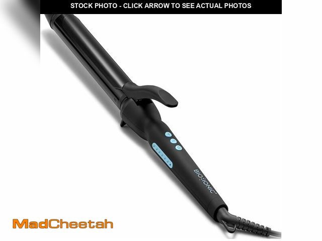 Lot 74-12827612 - Bio Ionic Long Barrel Styler, 1.25 inch Curling Iron with Moisture Heat Technology &amp; NanoIonic M...