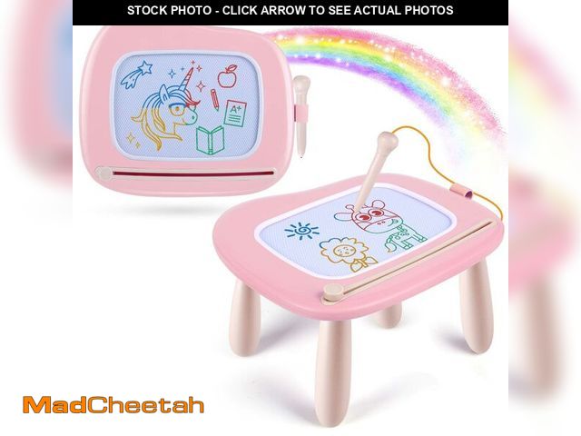 Lot 74-14213588 - Smasiagon Magnetic Drawing Board for Kids, Toddler Toys for 1-2 Year Old Girl, Portable Doodle Board...