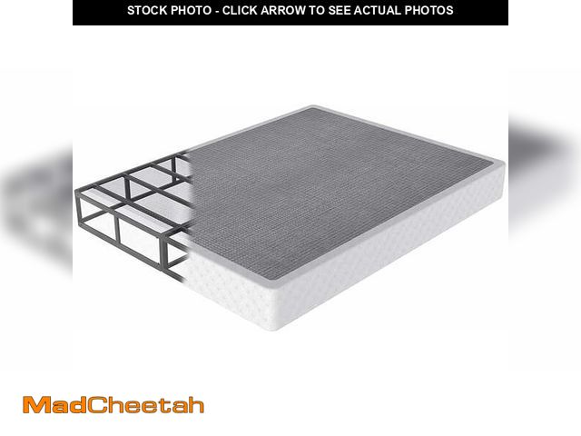 Lot 74-13815252 - QFTIME 9" Metal Full Box Spring, Mattress Foundation, Heavy-Duty, Easy Assembly - UNUSED